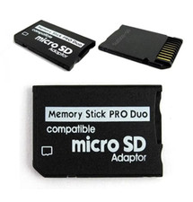 For Sony and PSP Series Micro SD SDHC TF to Memory Stick MS Pro Duo PSP Adapter
