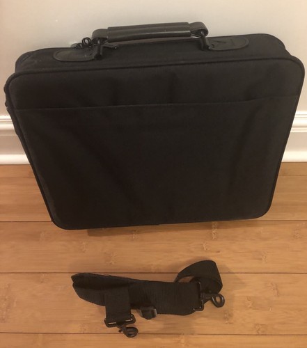 TARGUS 15” Padded Laptop / Notebook Messenger Bag - Black NWOT - Photo 3/12