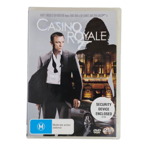 Casino Royale (DVD, 2006) Action/Adventure Daniel Craig VGC R4 Free Postage - Picture 1 of 8