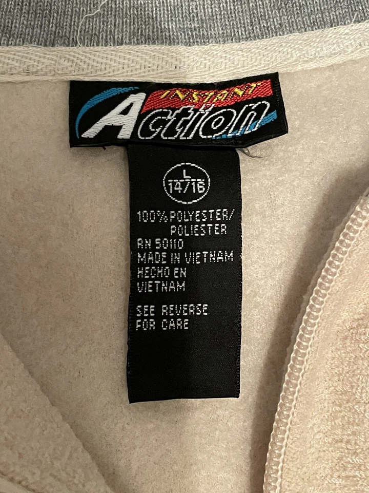 instant action baby girl jogging outfit Size 14/18 L - Immagine 2 di 4