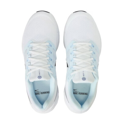 Womens Nike Run Swift 3 Running Shoes White Blue Black DR2698 106