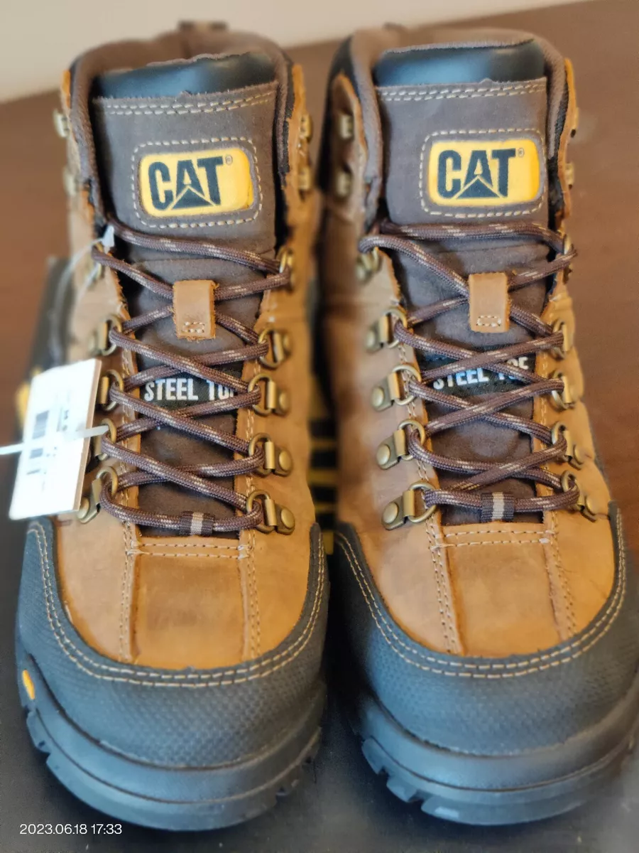 Caterpillar Men Threshold Waterproof Steel Toe Work Boot Boot