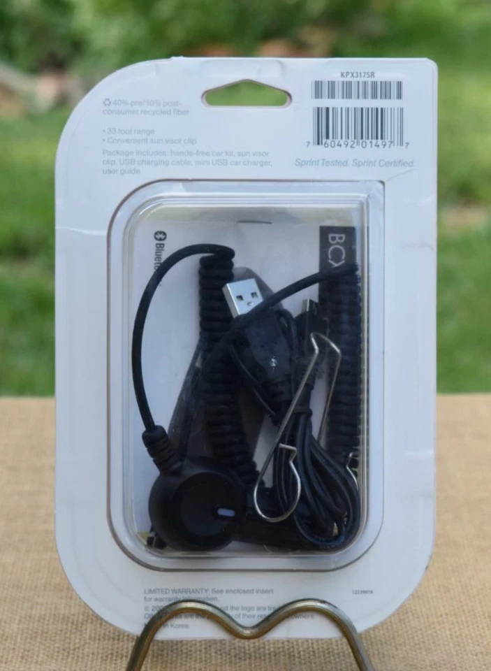 Sprint 通用蓝牙扬声器 免提汽车套件 #BCX-300 全新 — 第 2/4 张图片