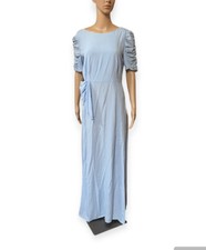 PAROSH Maxi Dress SizeM Blue New