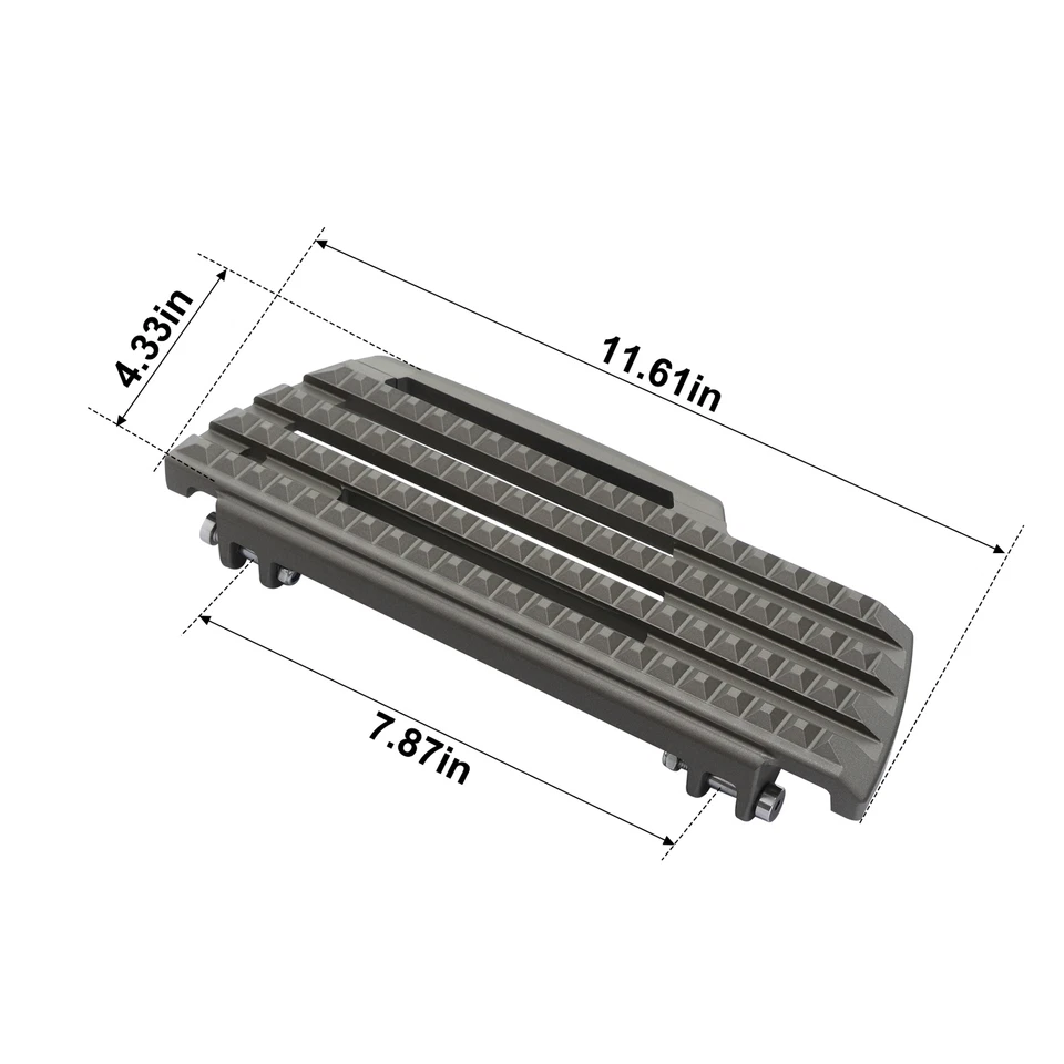 Driver Floorboard Footboard For Harley Touring Electra Glide 2000-24 Trike 09-24 - Image 3 of 4