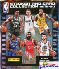 2019/20 Panini Basketball HUGE Sticker+Card Box-250 Sticker+50 Cards-ZION RC YR!