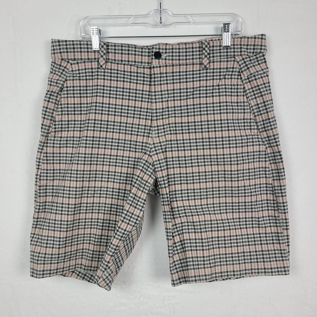 Plaid chino hotsell shorts