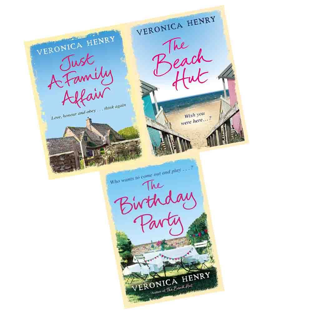 Birthday Party And Just a Family Affair By Veronica Henry 3 Books Collection New