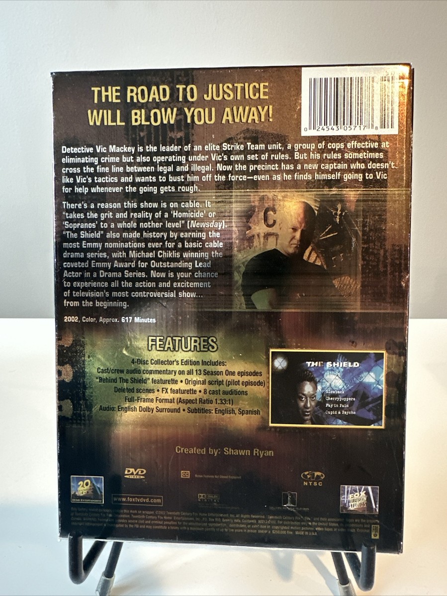 The Shield The Complete First Season DVD VERY GOOD