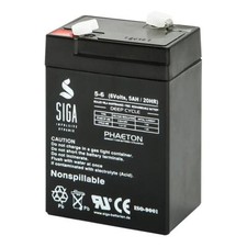 5Ah 6V AGM Blei Gel Akku Batterie Notstrom USV Solar ersetzt 4.5Ah 4Ah 6 Volt