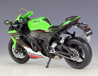 Welly 1:12 Kawasaki 2021 Ninja ZX-10R Motorcycle Bike Model Welly 1:12 Kawasaki 2021 Ninja ZX-10R Motorcycle Bike Model