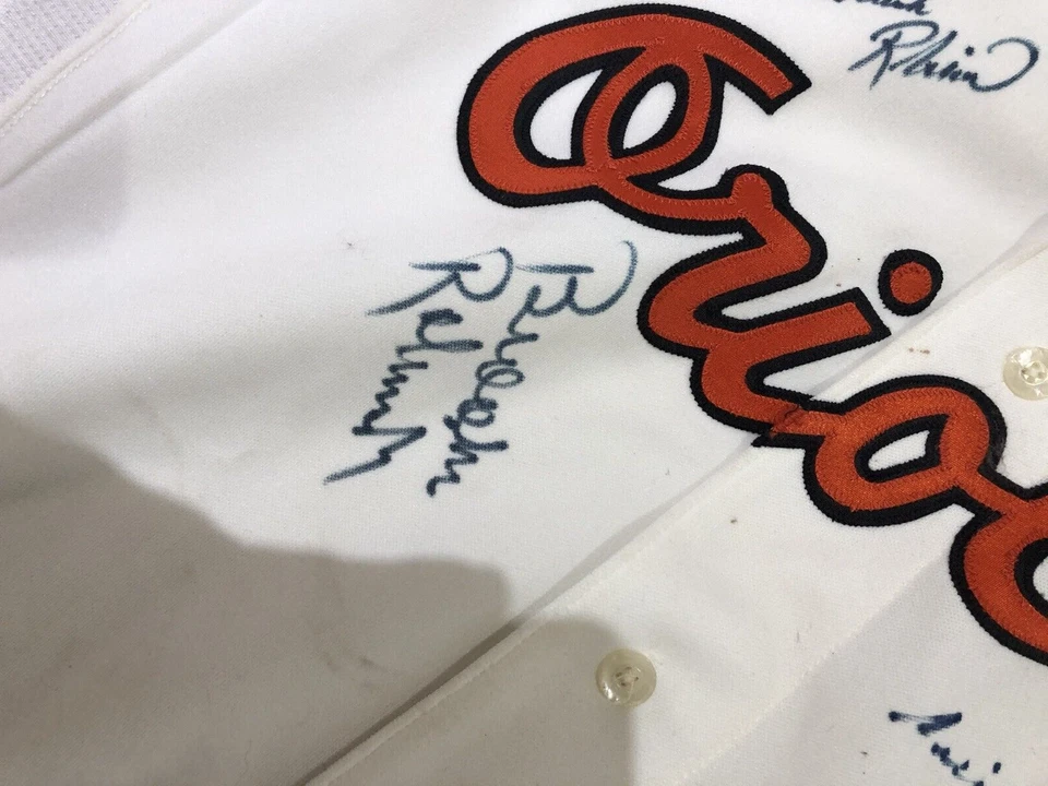 Orioles Signed Jersey JSA Aparicio Palmer B & F Robinson Autographed Signature - Image 4 of 4