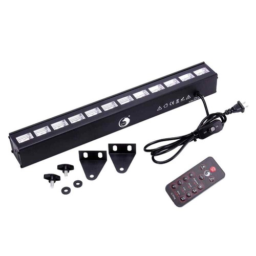 2022 UV Schwarzlicht Lamp,LACYIE 36W 12LED Schwarzlichtlampe Röhre Fernbedienung - Bild 11 von 11