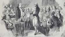 Harper's Weekly 2/27/1864 Colt's Armory Fire / George Washington Centerfold