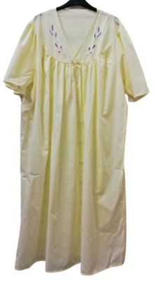 LADIES LIGHT SUMMER POLYCOTTON SHORT SLEEVE NIGHTIE NIGHT DRESS UK SIZES  8-28 | eBay