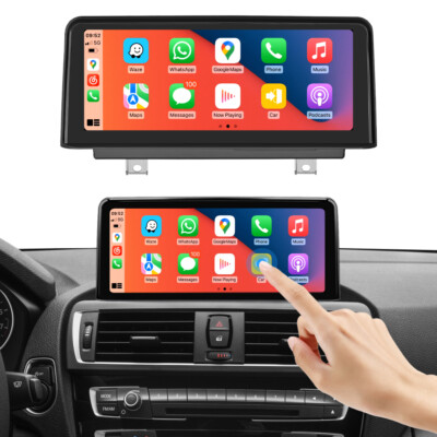 Wireless CarPlay AndroidAuto TouchScreen For BMW 1 2 Series F20 F21 F23 With NBT
