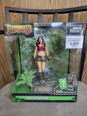McFarlane Toys Movie Maniacs Jumanji Ruby Roundhouse NEW Figure NIB Collectible