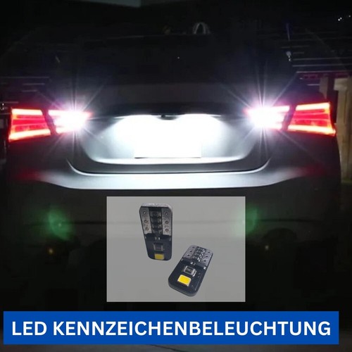 2x 2SMD LED Iluminación de matrícula T10 para MAZDA 323 III Station Wagon (BW) - Imagen 4 de 15