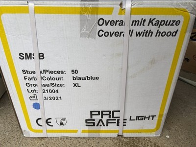 Schutzanzug Blau PRO Safe Overall Schutzoverall