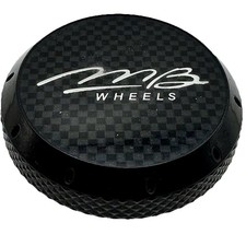Mb Wheels Gloss Black Wheel Rim Center Cap C46gb-mb C-228-4 C555101b