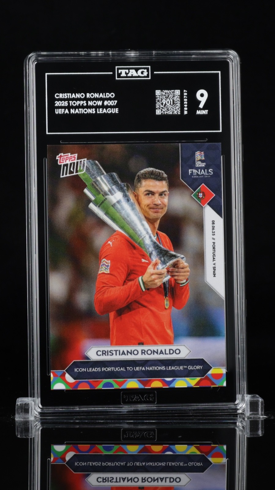2025 Now #007 Cristiano Ronaldo UEFA Nations League view 1