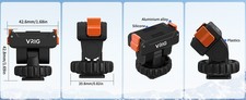 For DJI OSMO Action 5 Pro/4 /3 Magnetic Quick-release Mount Adapter w 1/4'' Port