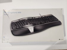 Microsoft Natural Ergonomic 4000 Keyboard W/ ...