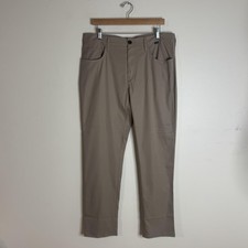 Travis Mathew Pants Mens 36x31 khaki Performance wear Golf Chino Stretch Casual