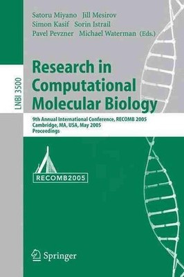 Research in Computational Molecular Biology: 9th Annual International Conference