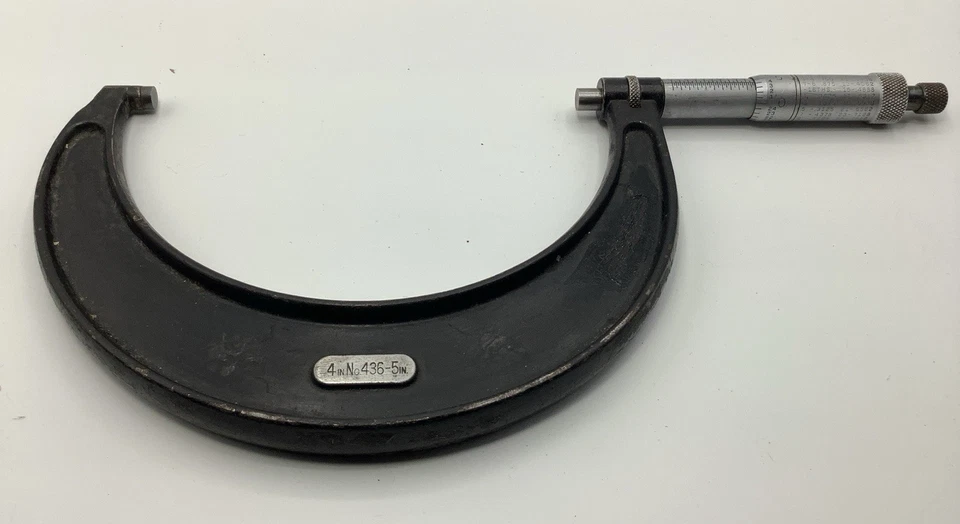 Starrett 4 - 5 pulgadas Modelo Nº 436 micrómetros Foto 2 de 4
