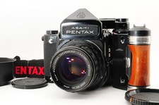  NEAR MINT /Grip Pentax 6x7 67 TTL Mirror Up SMC Takumar 105mm F2.4 From JAPAN