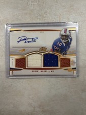 2013 Topps Prime - Level V Autograph Relics Robert Woods #PV-RW Silver /50 RC
