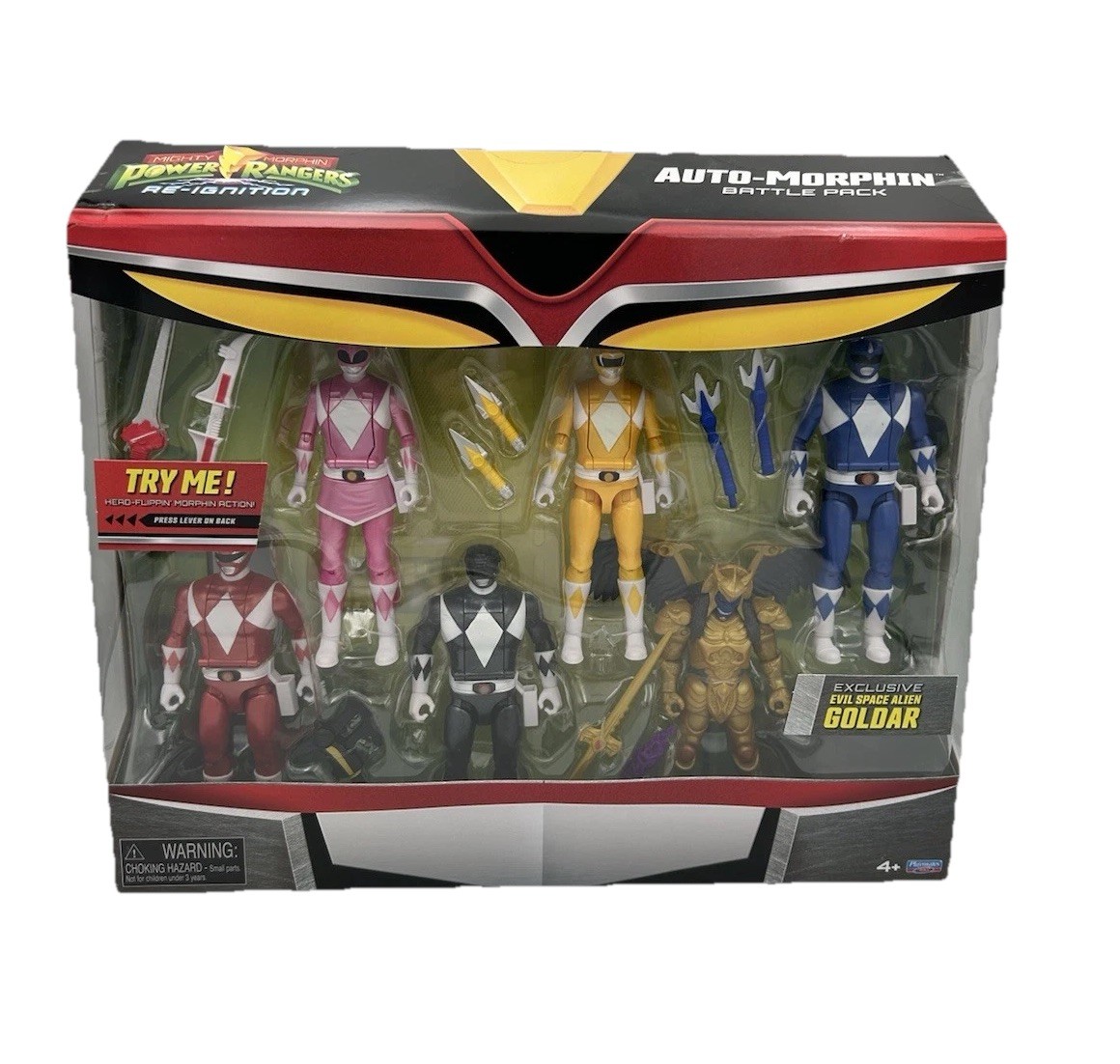 Mighty Morphin Power Rangers Re-Ignition Auto-Morphin Battle