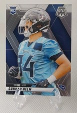 🏈2025 mosaic GUNNAR HELM (rookie) football card #394🏈 *Titans* *Texas*