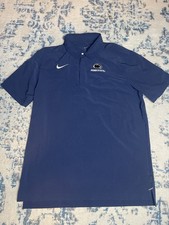 Nike PSU Performance Polo Blue Size Large Penn State University Polo