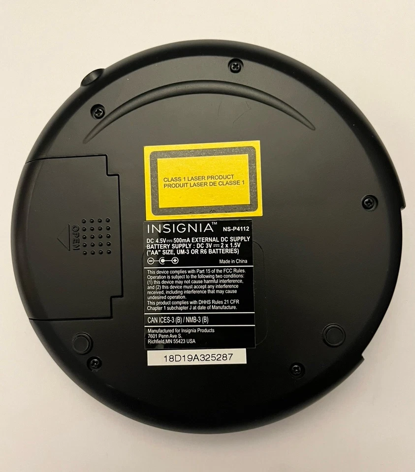 Lote de 3 reproductores de CD portátiles - Para piezas o reparación - Insignia Durabrand Foto 4 de 4