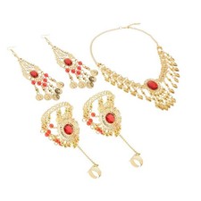 1 paket Women    's Belly Dance Jewelry Set - Necklace