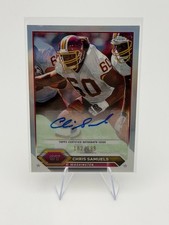 2023 Topps Composite Chrome Autographs Chris Samuels #TCA-CSA Refractor /299