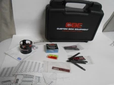 CBE Archery Scope Bow sight parts lot in padded case