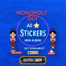 Monopoly Go Stickers  1 2 3 4 5 6 ⭐️ALL Sticker Avaiable / Fast Delivery⭐24/7