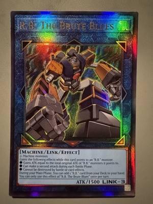 YUGIOH R.B. THE BRUTE BLUES ASIA ENGLISH EDITION CR10-AE079 ULTIMATE RARE