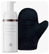 Sjolie Bronzing Mousse Full Body Self Tanner NWT with free Application Mitt!