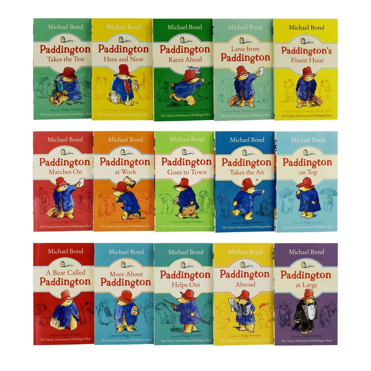 Paddington ⭐︎ パディントン 洋書 15巻セット The Classic Adventures Of Paddington Bear 15 Books Box Set – Ages