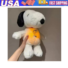 Breathing Snoopy Glow Plush Toy with Relaxing Music Perfect Bedtime Friend