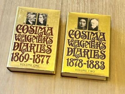 Cosima Wagner s Diaries 1869-1883 HC / DJ / 2 Volume Set / First Edition