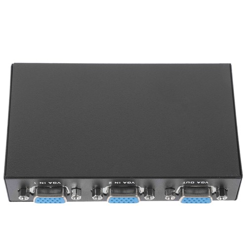 Tragbarer 2-in-1-out-2-Port-VGA-Box-Splitter für PC/DVD-Player/TV/LCD-Monitor - 第 10/12 張圖片