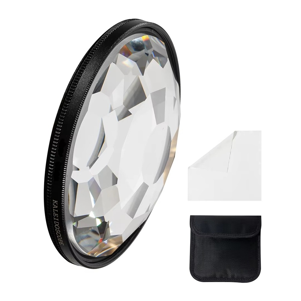 77mm Kaleidoscope Prism Filter DSLR Camera