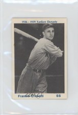 1975 TCMA 1936-39 Yankee Dynasty Frank Crosetti (Black Back) hg6