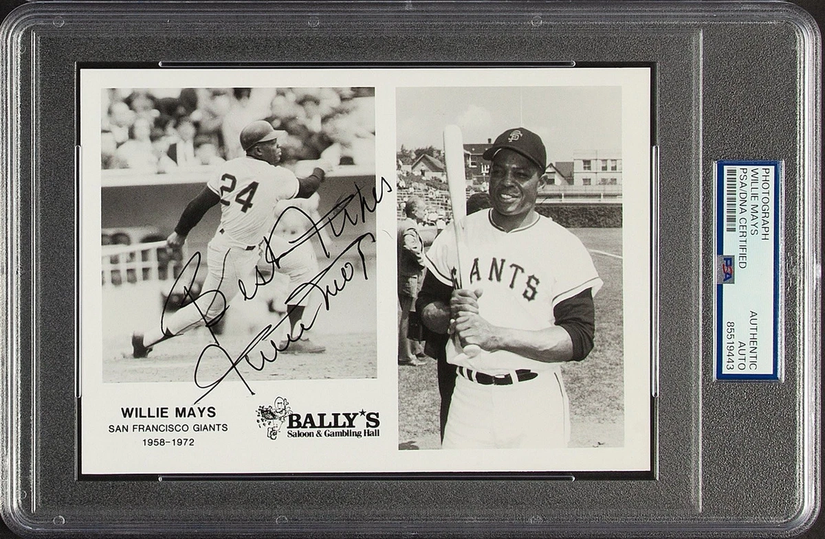 Willie Mays Original Sports Autographed Items for sale | eBay