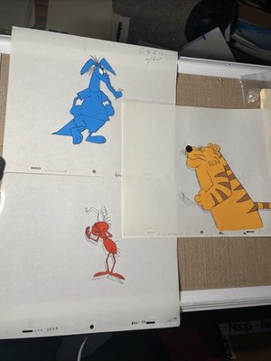 The Ant And The Aardvark Animation Cel 1969 Vtg Cartoon Network Pink Panther I7